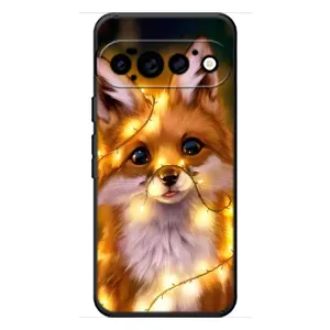 Чехол с рисунком «Новогодний лисенок» для Google Pixel 11 Pro