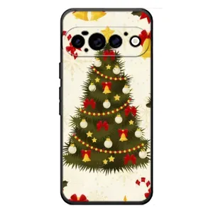 Чохол новорічна ялинка на Google Pixel 11 Pro (Новорічний принт)