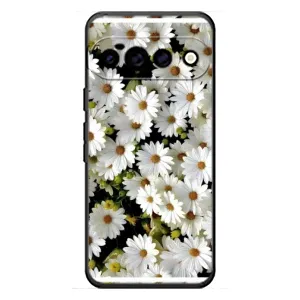 Чехол с ромашками на Google Pixel 11 Pro (Рамка в ромашках)
