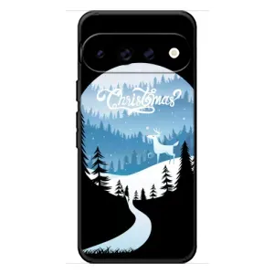Силіконовий бампер на різдво для Google Pixel 11 Pro (Різдвяний Олень)