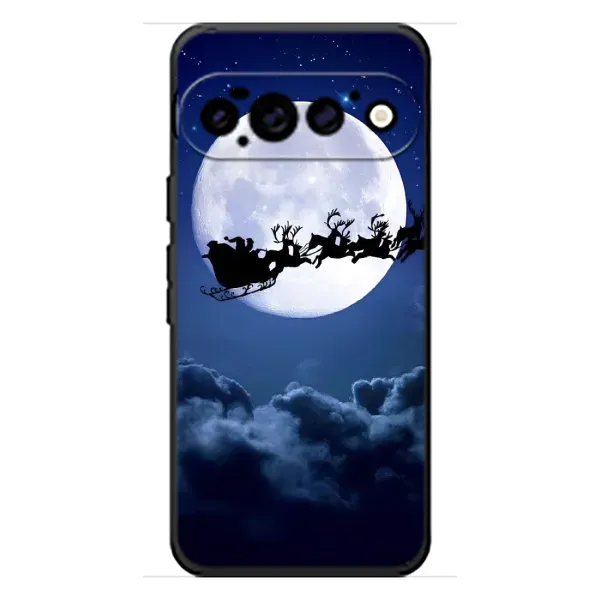Чехол с рисунком «Санта - луна» для Google Pixel 11 Pro