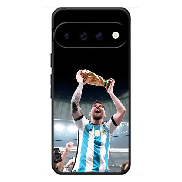 Чехол с рисунком «Счастливый Месси» для Google Pixel 11 Pro