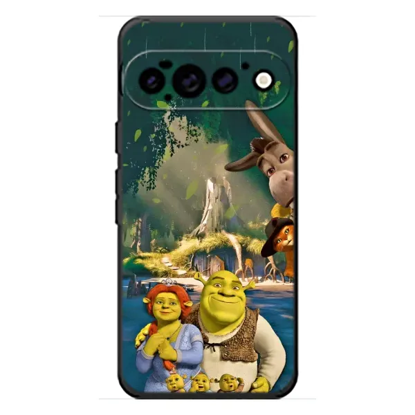Чехол с рисунком «Шрек и Фиона» для Google Pixel 11 Pro Чехол с рисунком «Шрек и Фиона» для Google Pixel 11 Pro