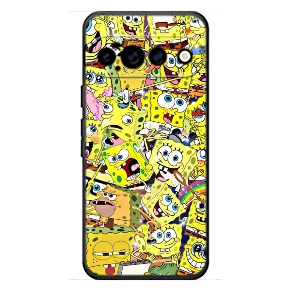 Чехол с рисунком «Спанч Боб Арт» для Google Pixel 11 Pro