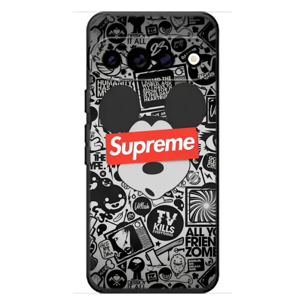Чехол с рисунком «Supreme Маус» для Google Pixel 11 Pro Чехол с рисунком «Supreme Маус» для Google Pixel 11 Pro