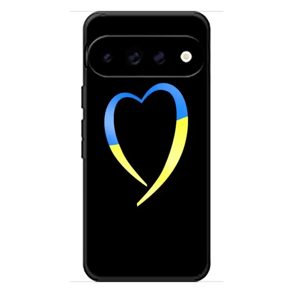 Чехол с рисунком «Украинское сердце» для Google Pixel 11 Pro Чехол с рисунком «Украинское сердце» для Google Pixel 11 Pro