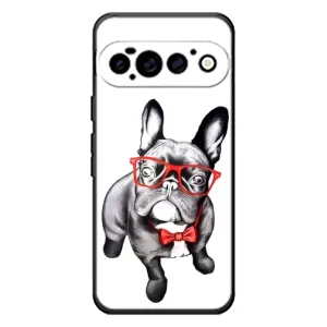 Бампер для Google Pixel 11 Pro с картинкой "Песики" (В очках)