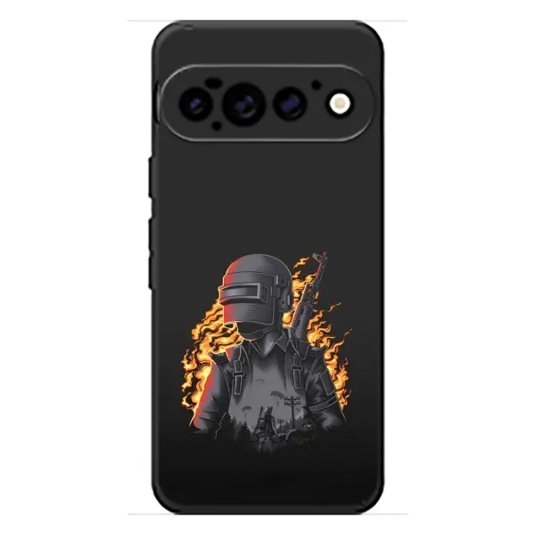 Чехол с рисунком «В огне» для Google Pixel 11 Pro Чехол с рисунком «В огне» для Google Pixel 11 Pro