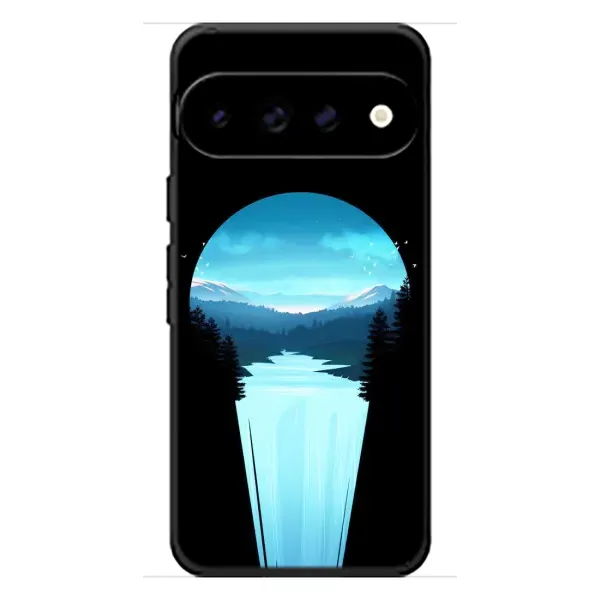 Чехол с рисунком «Синий Водопад» для Google Pixel 11 Pro Чехол с рисунком «Синий Водопад» для Google Pixel 11 Pro