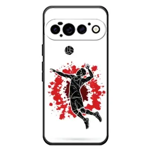 Чохли з прінтом Спортивна тематика для Google Pixel 11 Pro (Волейболіст)