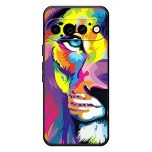 Чехол с картинкой на Google Pixel 11 Pro (Яркий Лев)