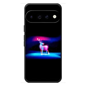 Силиконовый бампер с картинкой животных для Google Pixel 11 Pro (Яркий олень)