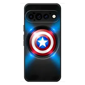 Чохол с Щітом Капітана Америки на Google Pixel 11 Pro (Яскраий Щит Капітана)
