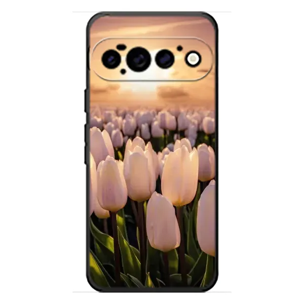 Чехол с рисунком «Закат с цветами» для Google Pixel 11 Pro Чехол с рисунком «Закат с цветами» для Google Pixel 11 Pro