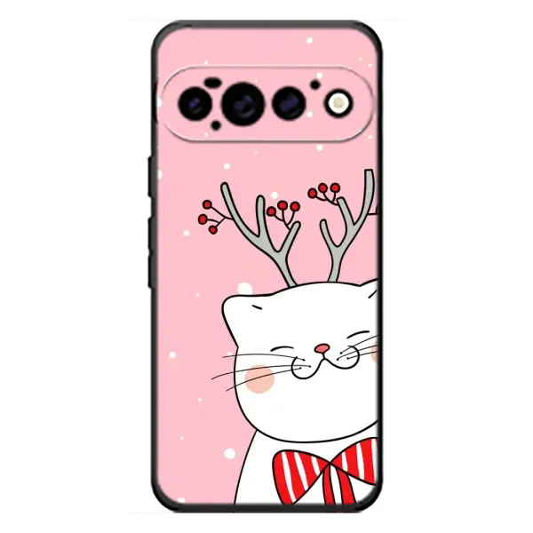 Чехол с рисунком «Зимний кот» для Google Pixel 11 Pro Чехол с рисунком «Зимний кот» для Google Pixel 11 Pro