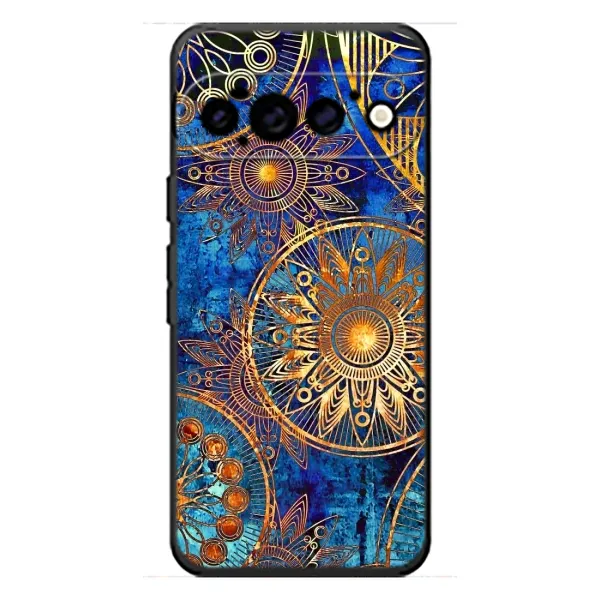 Чехол с рисунком «Золотые узоры» для Google Pixel 11 Pro