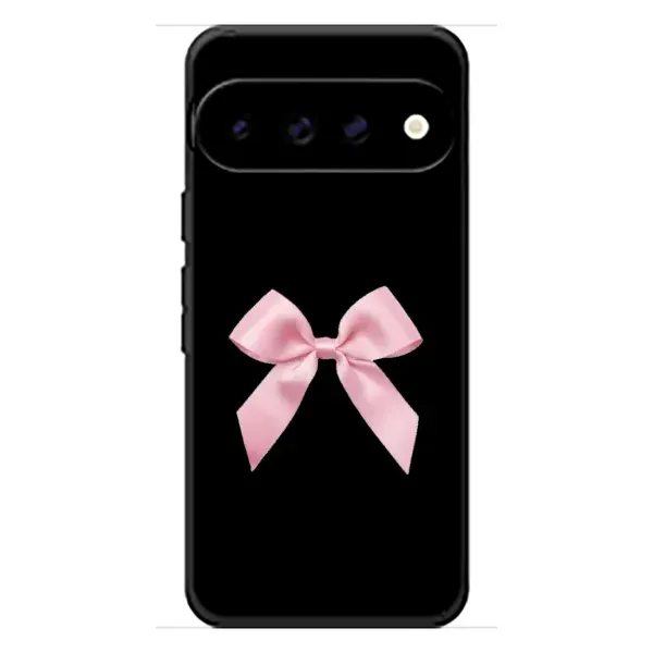Чехол с рисунком «Бант на черном» для Google Pixel 11
