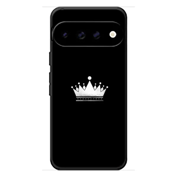 Чехол с рисунком «Белая корона» для Google Pixel 11 Чехол с рисунком «Белая корона» для Google Pixel 11