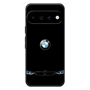 Силіконовий бампер з картинкою машини на Google Pixel 11 (Чорний BMW)
