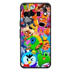 Силиконовый Чехол на Google Pixel 11 с картинкой Brawl Stars