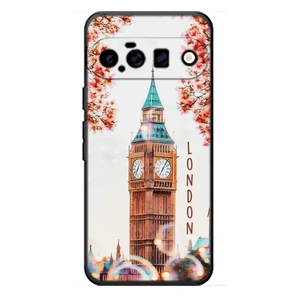 Чехол с рисунком «Часы Лондон» для Google Pixel 11