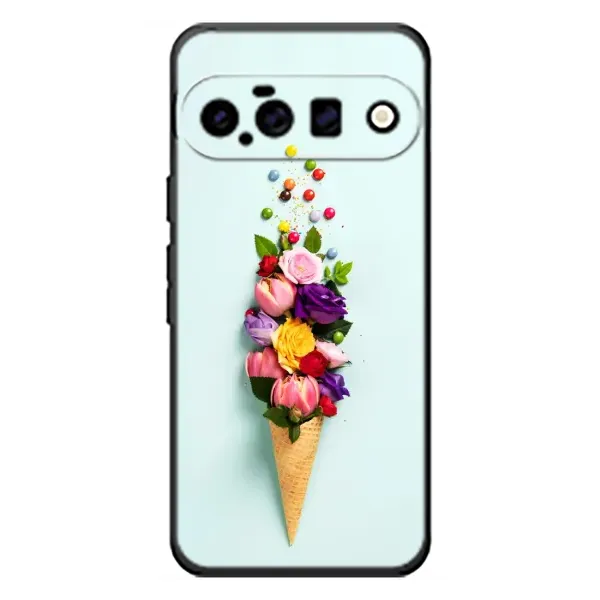 Чехол с рисунком «Цветок-мороженное» для Google Pixel 11
