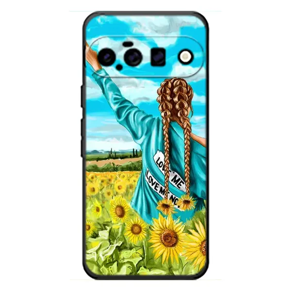 Чехол с рисунком «Девушка на поле» для Google Pixel 11