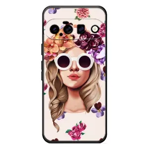 Чехол с картинкой Модные Девчонки Google Pixel 11 (Девушка в очках)