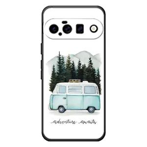 Силіконовий бампер з картинкою машини на Google Pixel 11 (Будиночок на колесах)