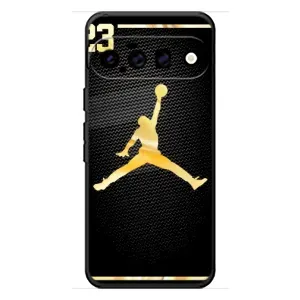 Силиконовый Чехол Nike Air Jordan на Гугл Пиксель 11 (Джордан 23)