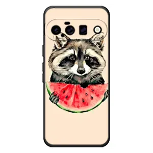 Силиконовый Чехол с Енотами на Google Pixel 11 (Енот)