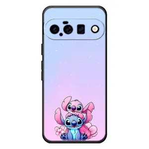 Чехол с рисунком Стич для Google Pixel 11 (Энджл и Стич)