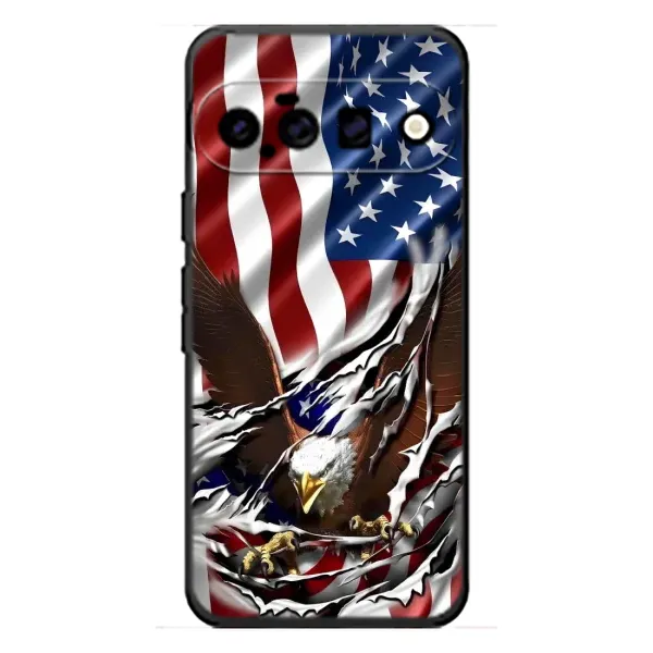 Чехол с рисунком «Флаг USA» для Google Pixel 11