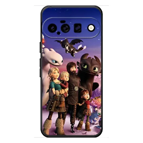 Чохол з малюнком «Герої дракона» для Google Pixel 11 Чохол з малюнком «Герої дракона» для Google Pixel 11
