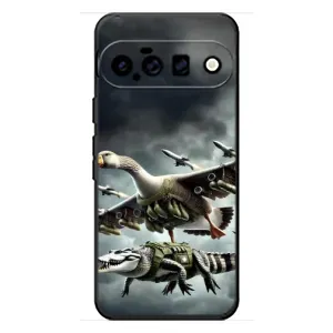 Чохол з мемами траралело тралала для Google Pixel 11 (Гусіні і крокоділо)
