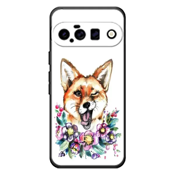 Чехол с рисунком «Хитрая лиса» для Google Pixel 11 Чехол с рисунком «Хитрая лиса» для Google Pixel 11