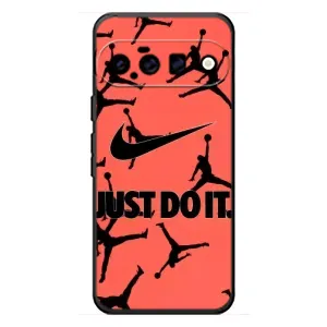 Силиконовый Чехол Nike Air Jordan на Гугл Пиксель 11 (Just Do It)
