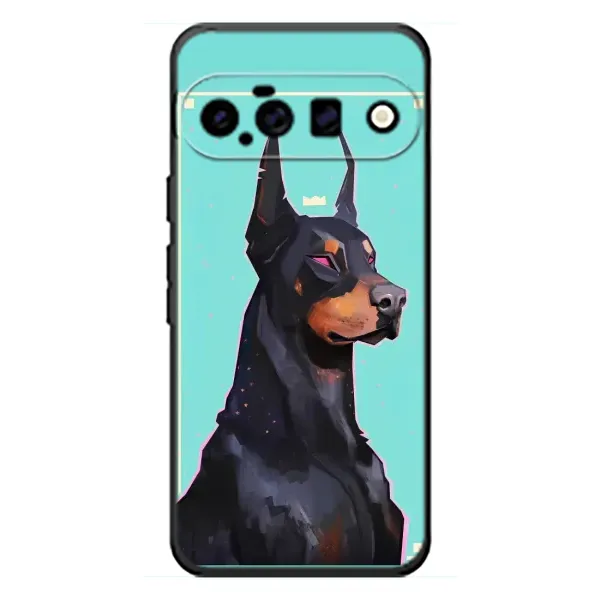 Чехол с рисунком «Король доберман» для Google Pixel 11