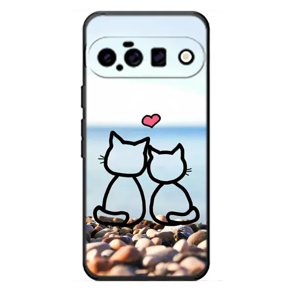 Чехол с рисунком «Котейки» для Google Pixel 11 Чехол с рисунком «Котейки» для Google Pixel 11