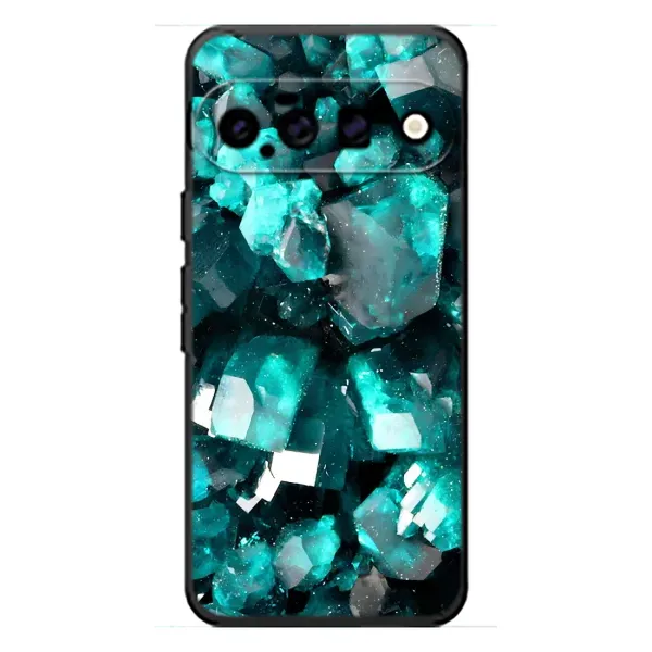 Чехол с рисунком «Кристалы» для Google Pixel 11 Чехол с рисунком «Кристалы» для Google Pixel 11