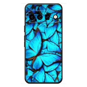 Силиконовый бампер с картинкой животных для Google Pixel 11 (Крылья бабочек)