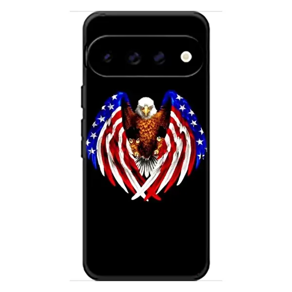 Чехол с рисунком «Крылья США» для Google Pixel 11