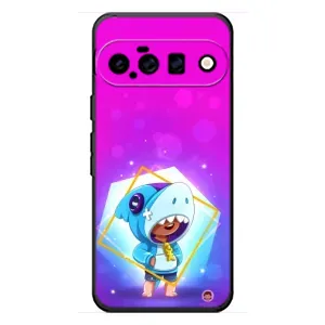 Чохол Бравл Старс для Google Pixel 11 (Леон у костюмі Акули)
