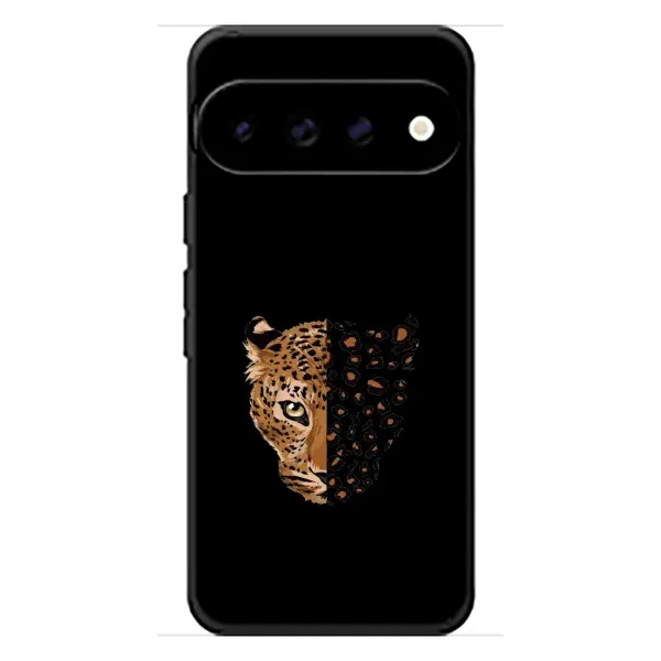 Чохол з малюнком «Леопард на чорному» для Google Pixel 11 Чохол з малюнком «Леопард на чорному» для Google Pixel 11