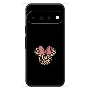 Чехол с леопардовым принтом на Google Pixel 11 (Леопардовая Минни)