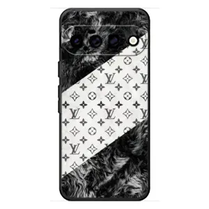 Чехол Стиль Louis Vuitton на Google Pixel 11 (LV на белом)