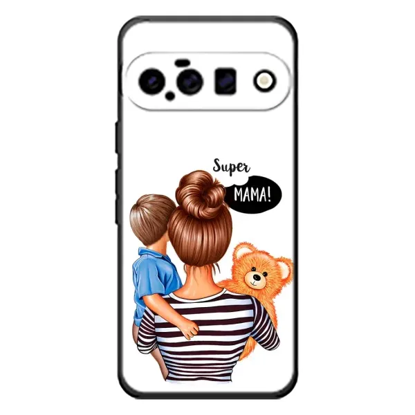 Чохол з малюнком «Мама і син» для Google Pixel 11