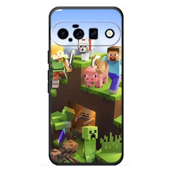 Чехол с рисунком «Майн-крафт» для Google Pixel 11