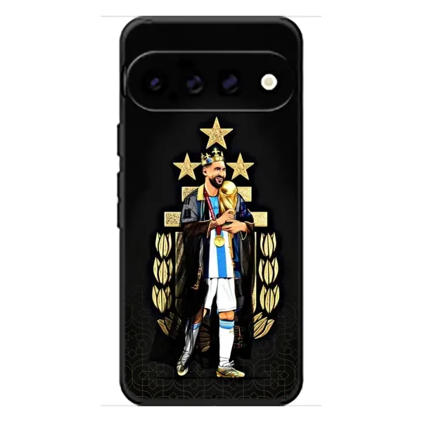 Чехол с рисунком «Месси король» для Google Pixel 11 Чехол с рисунком «Месси король» для Google Pixel 11