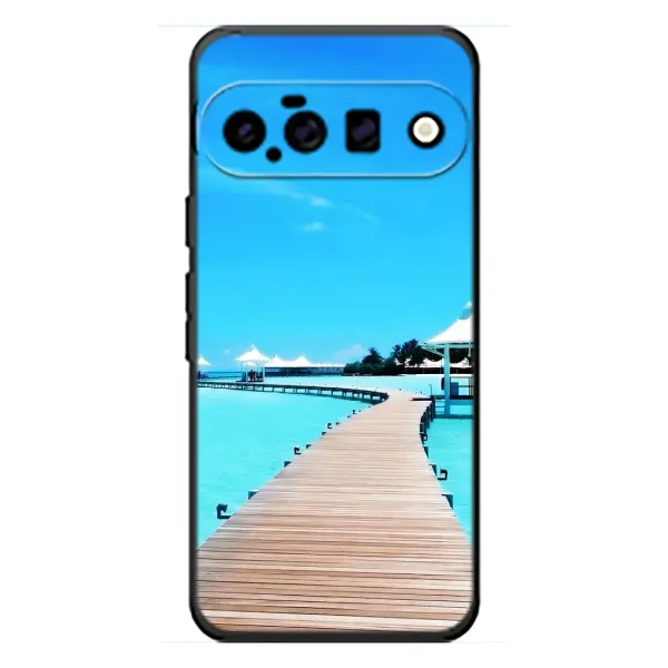 Чехол с рисунком «Набережная» для Google Pixel 11